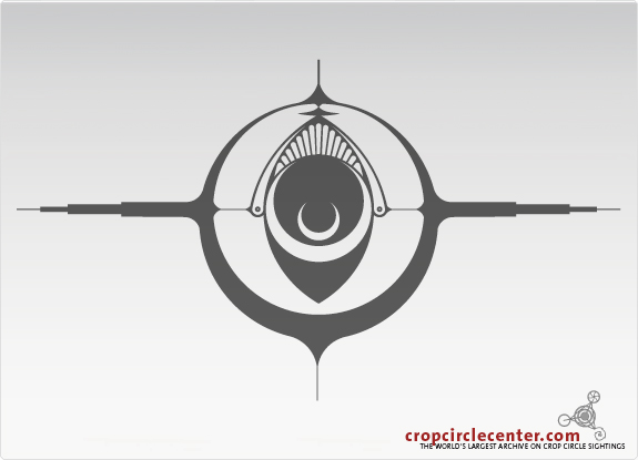 2012年8月20日英国Woodborough Hill麦田怪圈