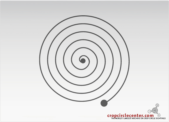 2012年8月2日英国Chalk Pit麦田怪圈