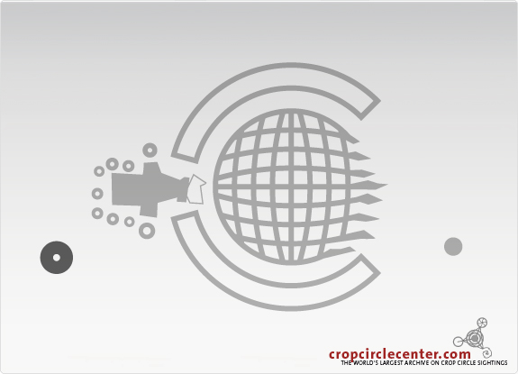 2012年8月20日英国ÂWoodborough Hill麦田怪圈