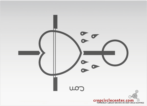 2012年9月5日英国Overton Hill麦田怪圈