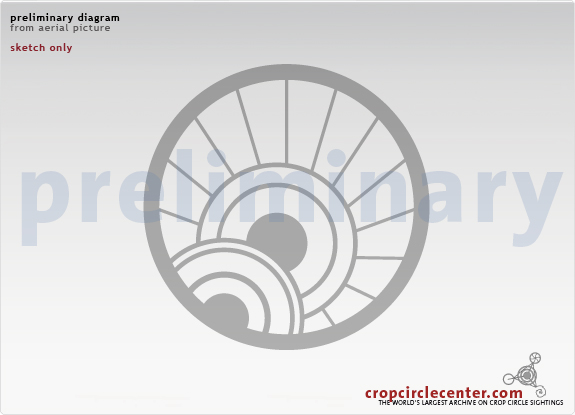 2013年7月1日意大利Brignano麦田怪圈