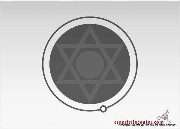 2013年8月11日英国Hackpen Hill麦田怪圈