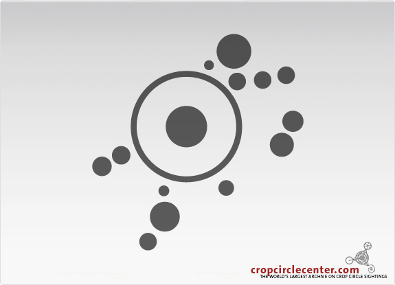 2013年8月6日荷兰Standdaardbuiten麦田怪圈