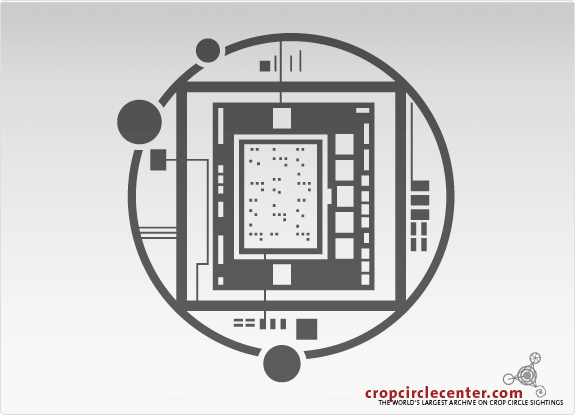 2013年12月29日美国Salinas Valley麦田怪圈