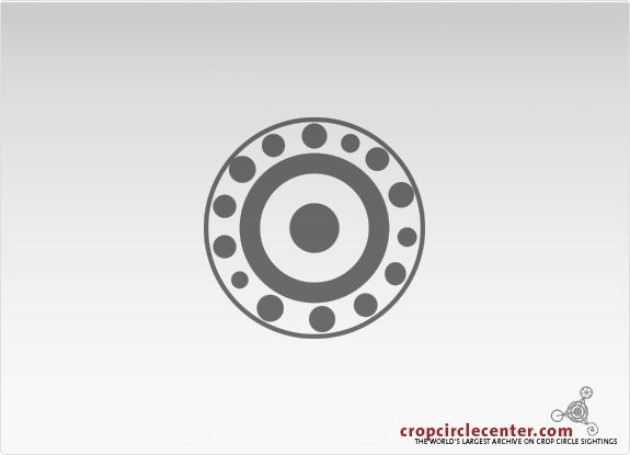 2014年3月17日荷兰Roosendaal麦田怪圈