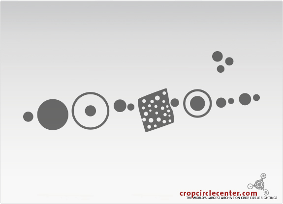 2014年4月5日荷兰Hoeven麦田怪圈