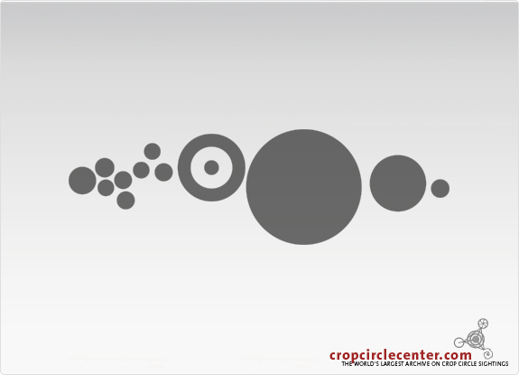 2014年4月8日荷兰Hoeven麦田怪圈