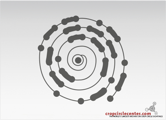 2014年6月6日英国Chilcomb麦田怪圈