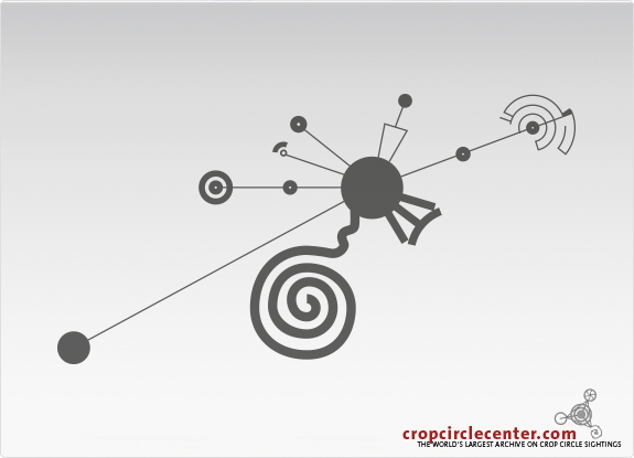 2014年7月30日英国Roundway Hill麦田怪圈