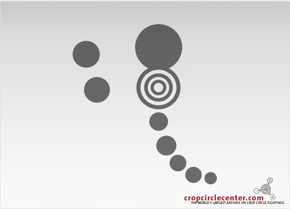 2014年7月25日荷兰Stadtskanaal麦田怪圈