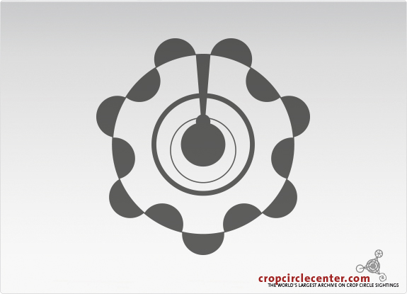 2014年7月29日英国Avebury麦田怪圈