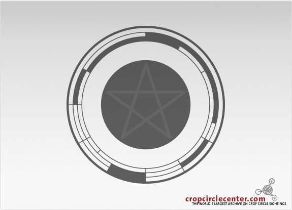 2014年7月27日英国Cherington麦田怪圈