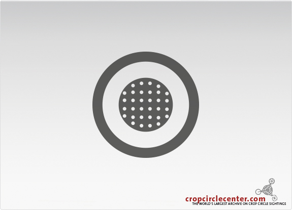 2014年8月6日英国Hackpen Hill麦田怪圈