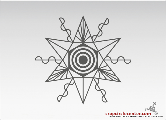 2014年8月13日英国Gussage St Andrews麦田怪圈