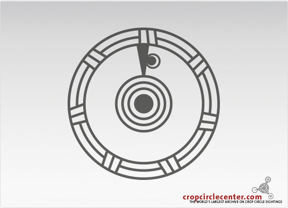 2014年8月29日英国Stroud Green麦田怪圈