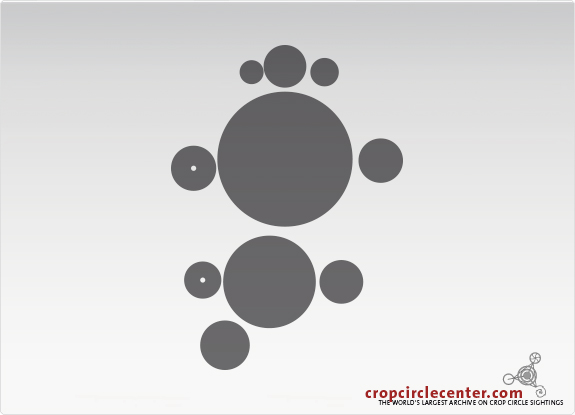 2014年11月6日荷兰Hoeven麦田怪圈