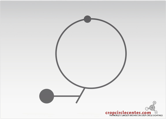 2015年4月9日英国Barbury Hill麦田怪圈