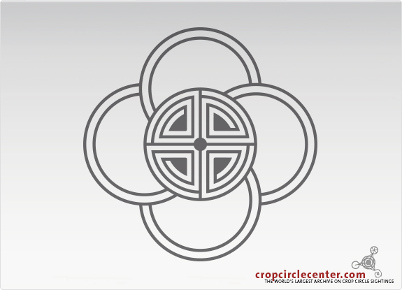 2015年5月30日英国Blandford Forum麦田怪圈