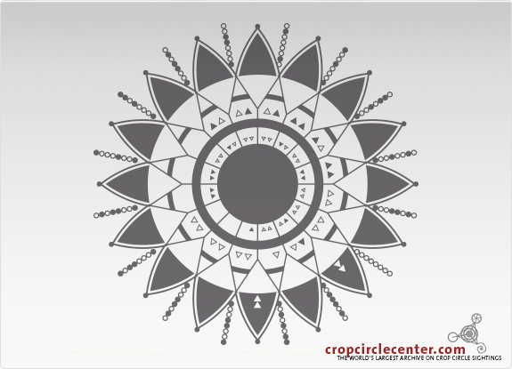 2015年6月23日意大利Ravenna麦田怪圈