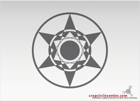 2015年6月23日英国Yatesbury麦田怪圈