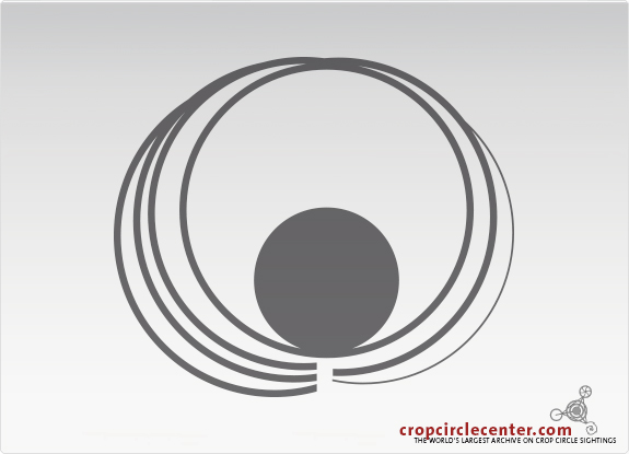 2015年6月21日英国Westwoods麦田怪圈