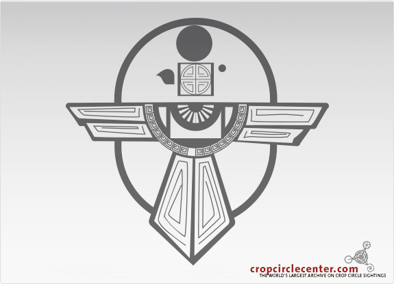 2015年7月25日英国Barbury Castle麦田怪圈