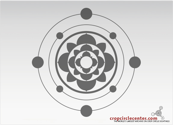 2015年7月29日英国Merstham麦田怪圈