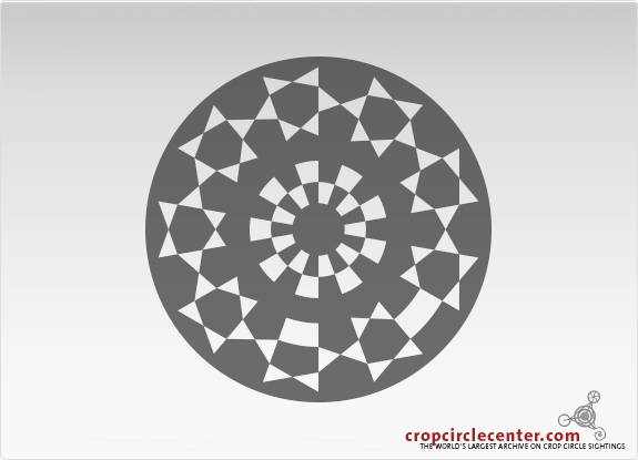 2015年8月19日英国Etchilhampton麦田怪圈