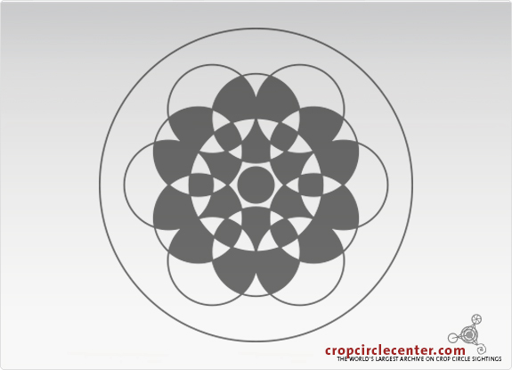 2016年6月21日英国Chilcomb Down麦田怪圈