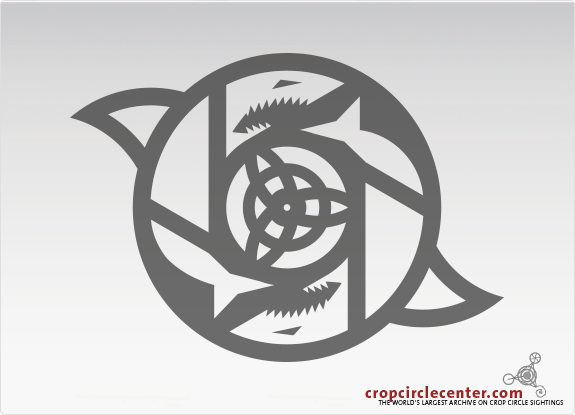 2016年6月23日英国Hackpen Hill麦田怪圈