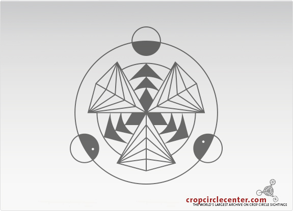 2016年7月16日英国Hackpen Hill麦田怪圈