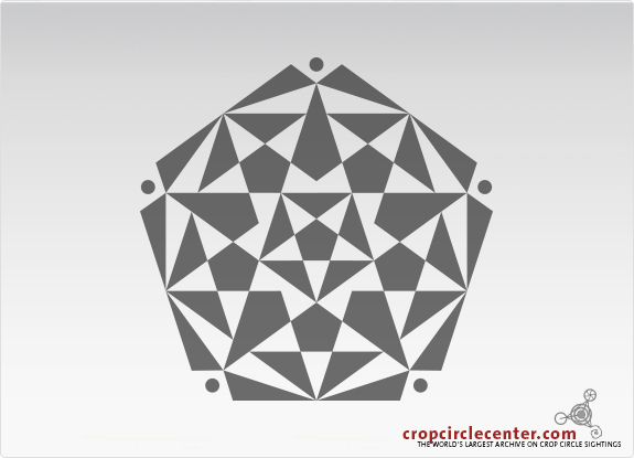 2016年7月23日英国Ranscomb Bottom麦田怪圈