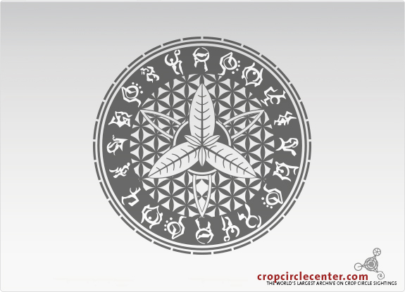 2016年8月12日英国Ansty麦田怪圈