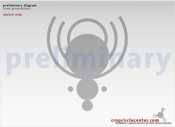 2016年10月13日澳大利亚Ben Nevis District麦田怪圈