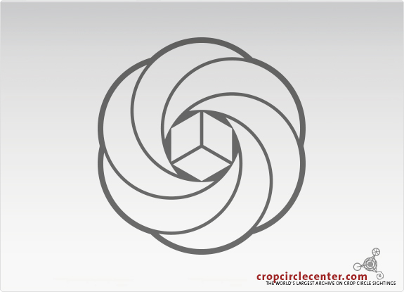 2017年4月22日英国Waden Hill麦田怪圈