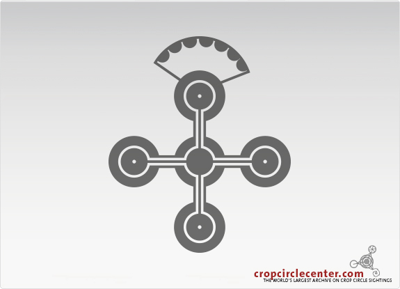 2017年5月25日英国Alton Barnes麦田怪圈