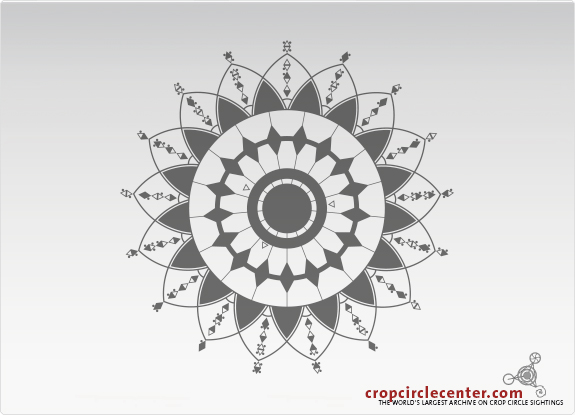 2017年5月28日英国Salenghe麦田怪圈