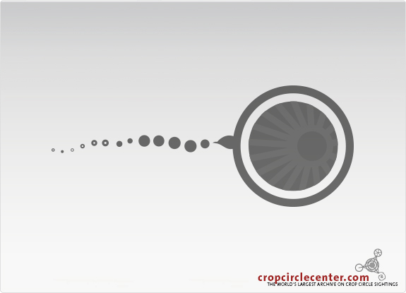 2017年8月7日英国Wooton Wawen麦田怪圈