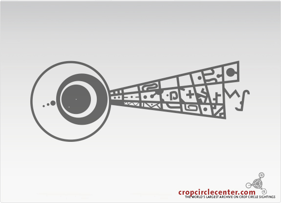 2017年8月17日英国Sutton Hall麦田怪圈