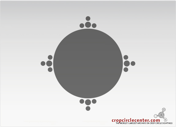 2017年9月24日荷兰Booschenhoofd麦田怪圈