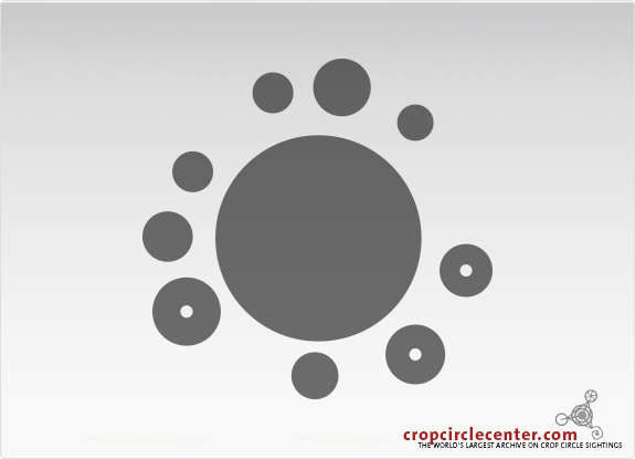 2017年9月9日荷兰Booschenhoofd麦田怪圈