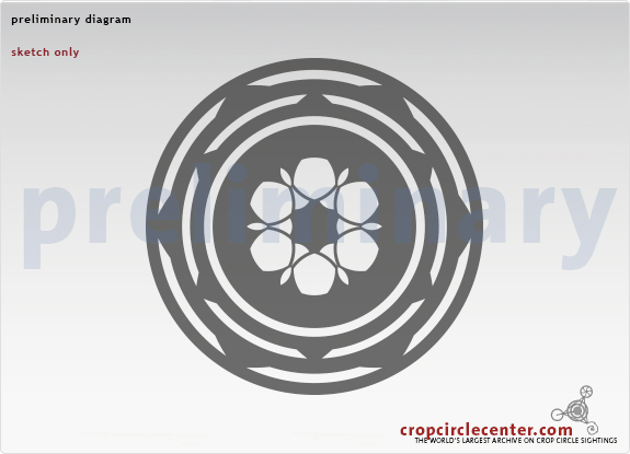 2017年10月1日瑞士Zollikofen麦田怪圈