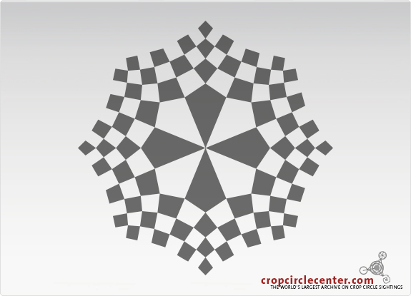 2018年6月21日荷兰Oudebildtdijk麦田怪圈