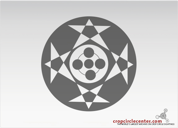 2018年6月10日英国Hackpen Hill麦田怪圈