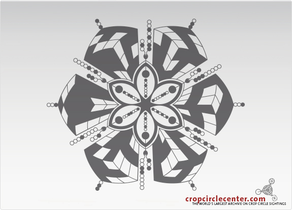 2018年6月17日意大利Cascina Geromina麦田怪圈