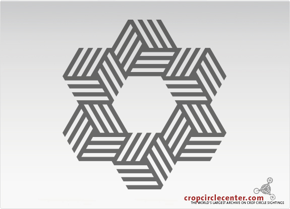 2018年6月21日荷兰Oudebildtdijk麦田怪圈