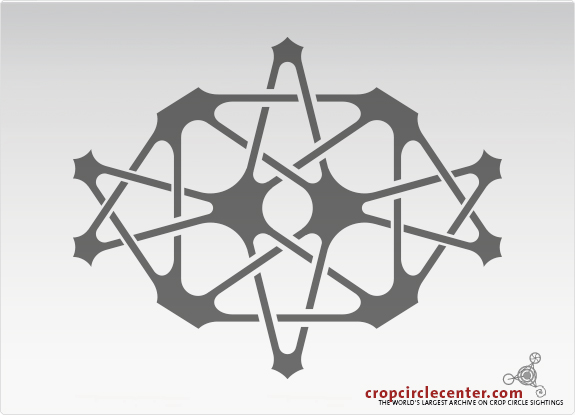 2018年6月21日荷兰Oudebildtdijk麦田怪圈