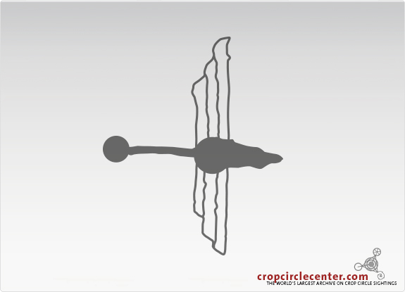 2018年7月2日英国Waden Hill麦田怪圈