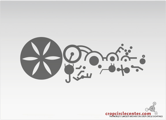 2018年7月22日英国Sutton Hall麦田怪圈