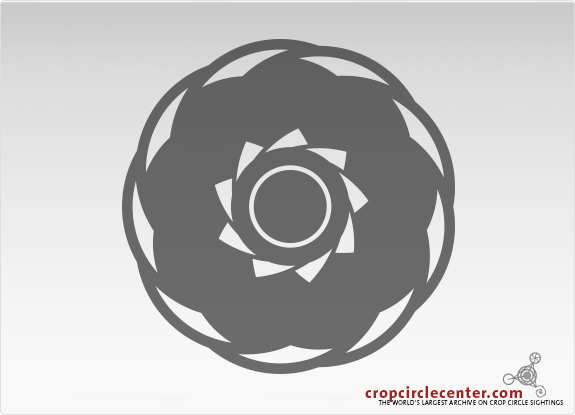 2018年7月10日英国Longwood Warren麦田怪圈